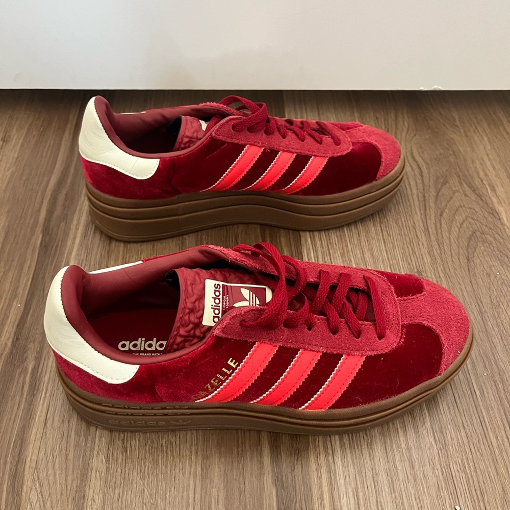 Adidas Gazelle Red Sneakers